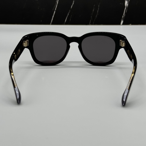 NEW GG1518S 001 GUCCI BLACK GOLD GREY SQUARE UNISEX SUNGLASSES - Picture 7 of 12